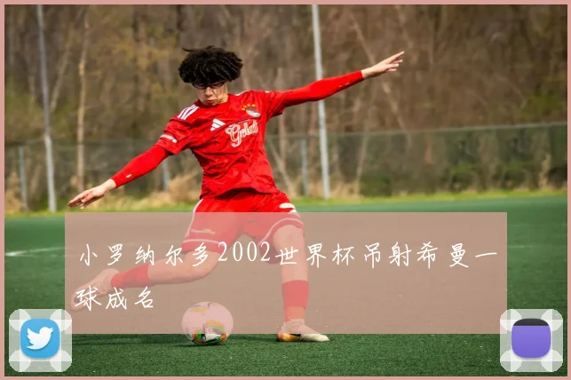 小罗纳尔多2002世界杯吊射希曼一球成名