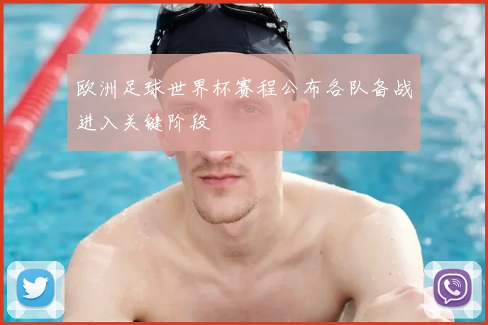 欧洲足球世界杯赛程公布各队备战进入关键阶段